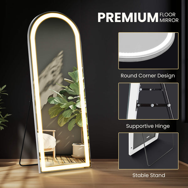 CONCETTA 3-Color LED Illuminated Mirror for Indoors