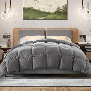 CONCETTA Down Comforter Queen Size, Heavyweight Down Blanket Suitable for Winter