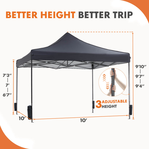 CONCETTA Portable Awning Tent with Sandbags for Party Camping Beach