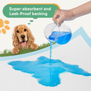JOINSUN Ultra Absorbent Puppy Training Pads, Leak-Proof, Quick-Dry Surface, Perfect for Dog Pee