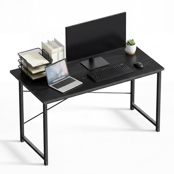 CONCETTA Computer Office Desk for Small Spaces, X-Shaped Reinforcement, Home Simple Modern Writing Study Desk