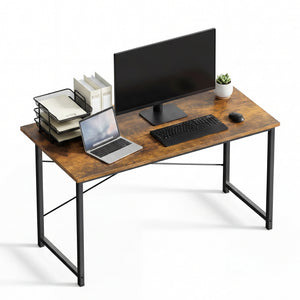 CONCETTA Computer Office Desk for Small Spaces, X-Shaped Reinforcement, Home Simple Modern Writing Study Desk