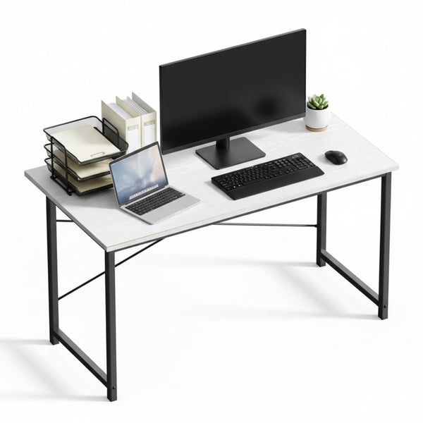 CONCETTA Computer Office Desk for Small Spaces, X-Shaped Reinforcement, Home Simple Modern Writing Study Desk