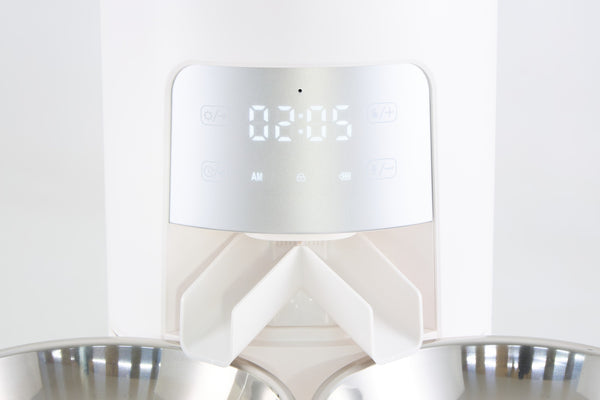 CONCETTA Automatic Pet Feeder - Programmable Timed Dry Food Dispenser, Smart Automatic Pet Feeder with APP Control, Voice Recorder & Portion Control,