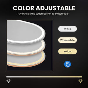 CONCETTA 3-Color LED Illuminated Mirror for Indoors