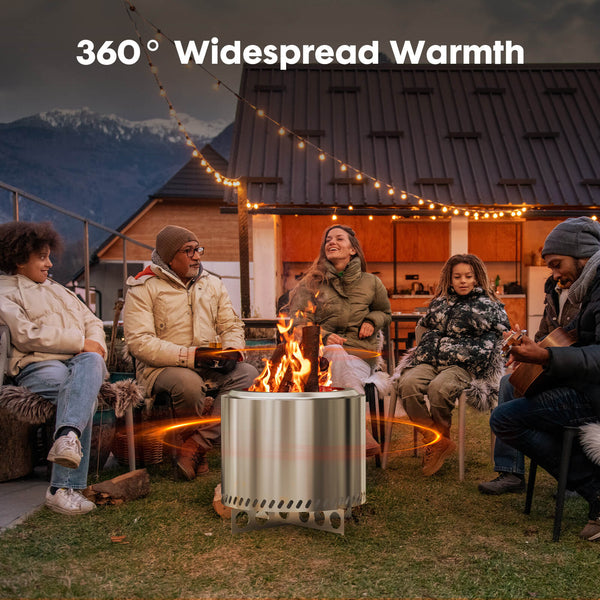 CONCETTA Portable Fire Pit Enjoy the Warmth of the Outdoors