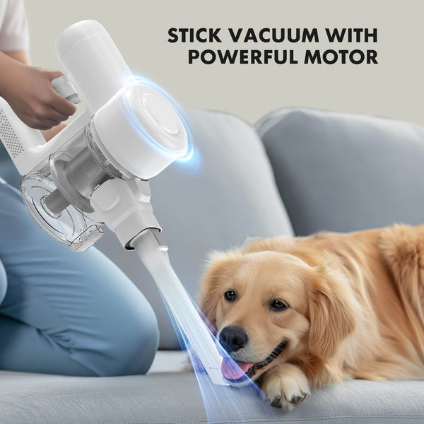 CONCETTA Lightweight Cordless Vacuum Cleaner,  For Home Hard Floor Carpet Pet Hair