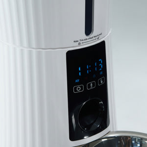CONCETTA Automatic Pet Feeder - Programmable Timed Dry Food Dispenser, Smart Automatic Pet Feeder with APP Control, Voice Recorder & Portion Control,
