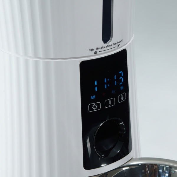 CONCETTA Automatic Pet Feeder - Programmable Timed Dry Food Dispenser, Smart Automatic Pet Feeder with APP Control, Voice Recorder & Portion Control,