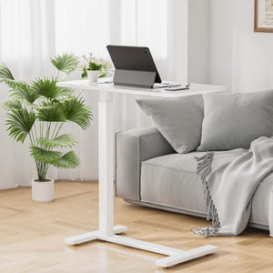 CONCETTA Adjustable bedside tables - on wheels, rolling laptop tables, mobile standing desks, hospital and home bed tables