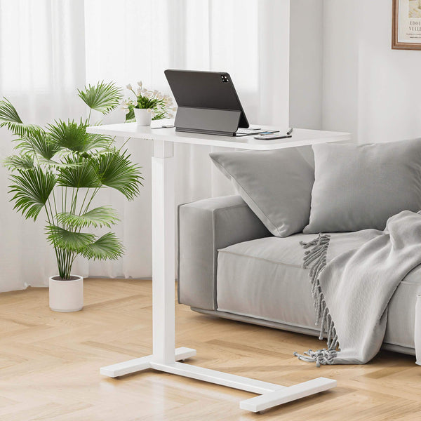 CONCETTA Adjustable bedside tables - on wheels, rolling laptop tables, mobile standing desks, hospital and home bed tables