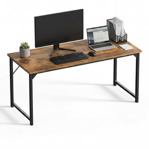 CONCETTA Computer Office Desk for Small Spaces, X-Shaped Reinforcement, Home Simple Modern Writing Study Desk