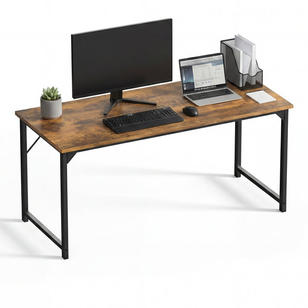 CONCETTA Computer Office Desk for Small Spaces, X-Shaped Reinforcement, Home Simple Modern Writing Study Desk