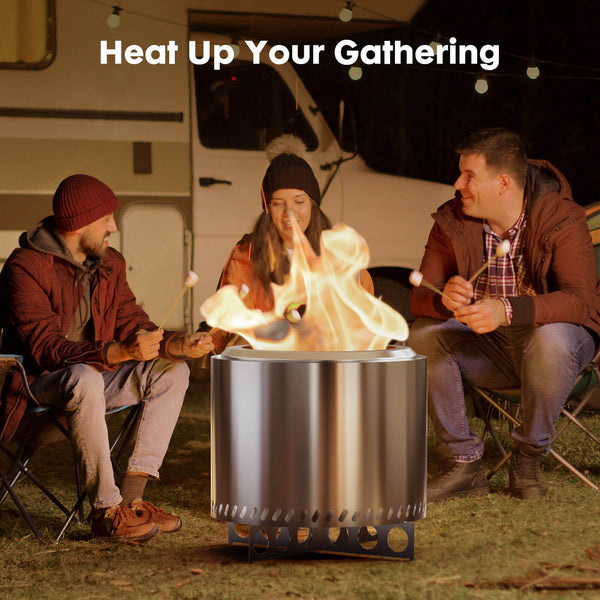 CONCETTA Portable Fire Pit Enjoy the Warmth of the Outdoors