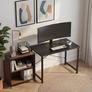 CONCETTA Computer Desk, Simple Writing Desk for Home Office, Small Gaming Desk for Bedroom, Compact Office Desk Table