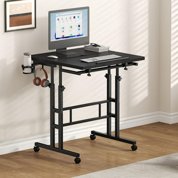 CONCETTA 23.6 inch Mobile Standing Desk, Adjustable Height Rolling Computer Desk for Home Office, Portable Treadmill Sit Stand Workstation