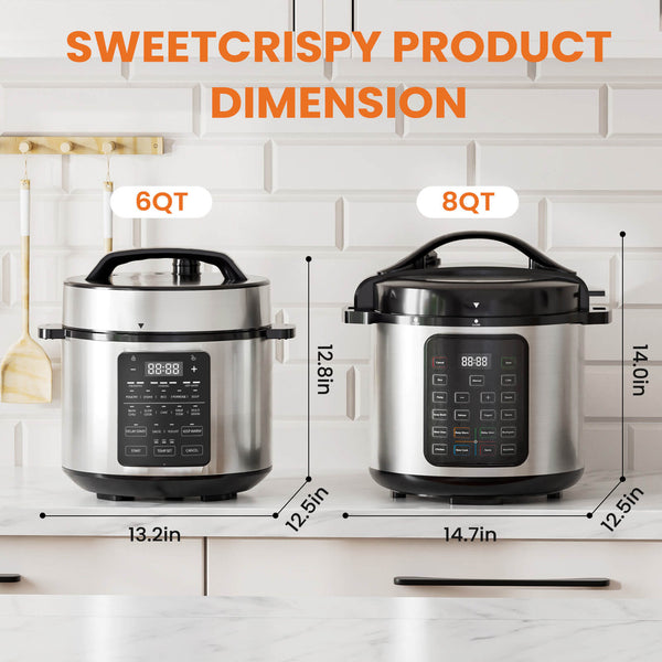 CONCETTA  Electric Pressure Canner 12-in-1 Multi Cooker