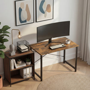 CONCETTA Computer Desk, Simple Writing Desk for Home Office, Small Gaming Desk for Bedroom, Compact Office Desk Table