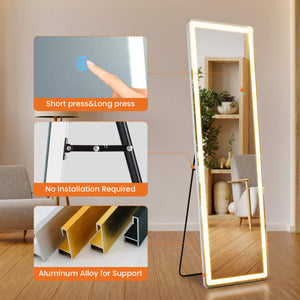 CONCETTA 3-Color LED Illuminated Mirror for Indoors
