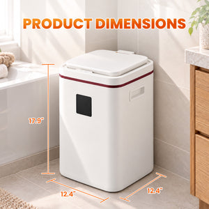 SHOUFTW 23L Freestanding Heated Towel Warmer for Bathroom, Luxury Towel Warmer with Stainless Steel Interior, 20/40/60 Min Timer, Auto Shut-Off for Towels, Robes & Blankets