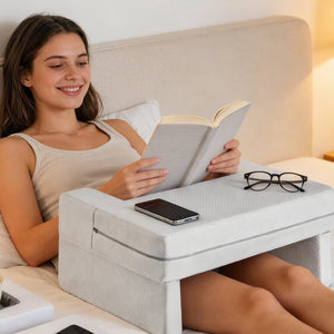 CONCETTA Ergonomic Reading & Gaming Pillow for Adults, Extra Large Memory Foam