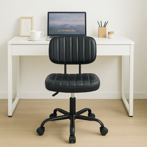 CONCETTA Ergonomic Home Office Mesh Desk Chair, Small Space, Armless Rolling Chair for Adults