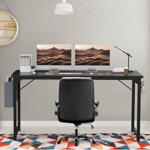 CONCETTA Computer Desk - 32/40/47/55/63 inch Student Kids Study Wooden Desk with Headphone Hook and Storage Bag for Bedroom, Living Room, Study Room