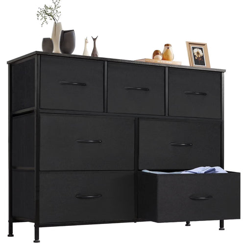 CONCETTA 7-Drawer Dresser, Fabric Storage Tower Organizer for Bedroom, Living Room