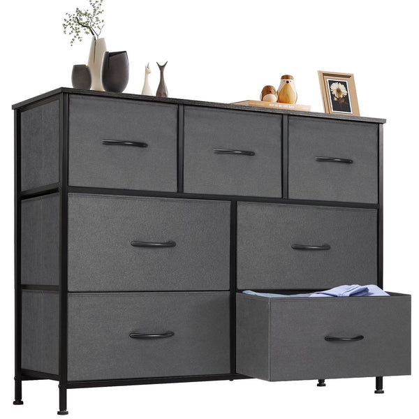 CONCETTA 7-Drawer Dresser, Fabric Storage Tower Organizer for Bedroom, Living Room