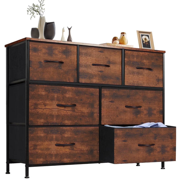 CONCETTA 7-Drawer Dresser, Fabric Storage Tower Organizer for Bedroom, Living Room