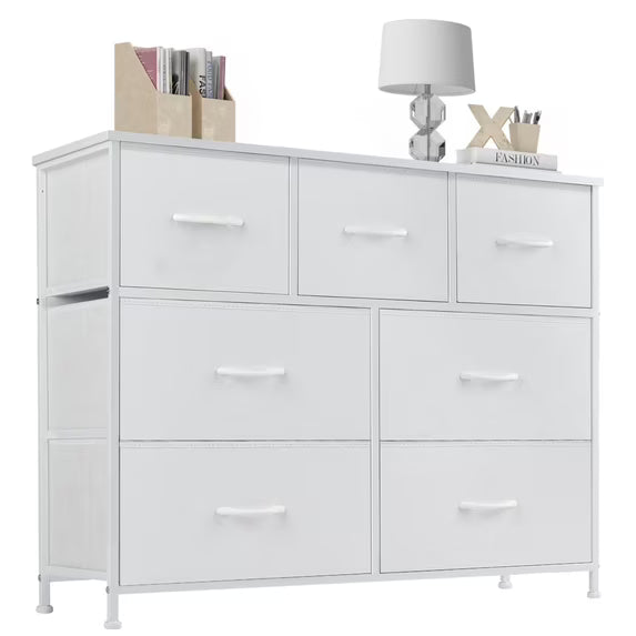CONCETTA 7-Drawer Dresser, Fabric Storage Tower Organizer for Bedroom, Living Room