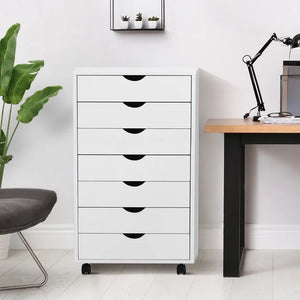 CONCETTA Drawer File Cabinet, Lateral Filing Under Desk Storage Organizer with Wheels for Home Office