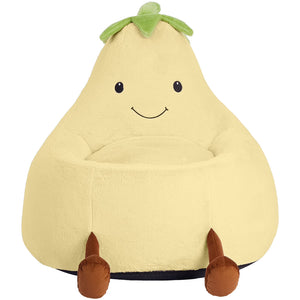 CONCETTA Kids Bean Bag Chair, Padded Toddler Bean Bag Sofa with Padded Bean Bag Chair for Boys and Girls