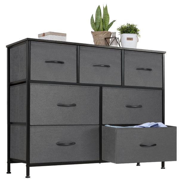 CONCETTA 7-Drawer Dresser, Fabric Storage Tower Organizer for Bedroom, Living Room