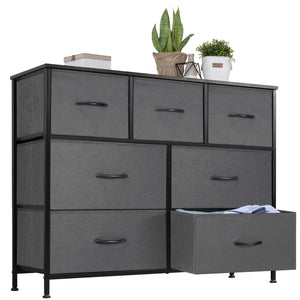 JOINSUN 7-Drawer Dresser, Fabric Storage Tower Organizer for Bedroom, Living Room