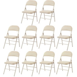 CONCETTA Genuine Leather Folding Chair - Soft and comfortable, easy to carry and store, suitable for events, weddings, parties, home, office