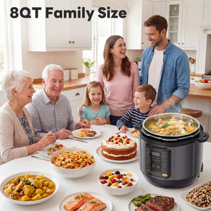 CONCETTA  Electric Pressure Canner 12-in-1 Multi Cooker