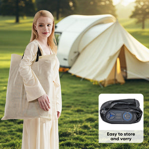 SHOUFTW H Air Mattress, Low Noise Blow Up Guest Mattress with Built in Pump, 600LBS Weight Capacity for Camping, Home