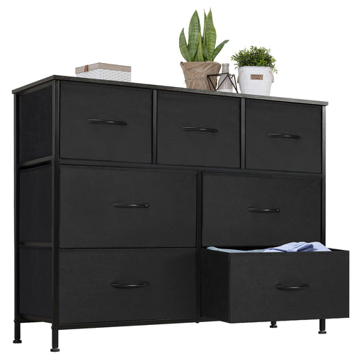 CONCETTA 7-Drawer Dresser, Fabric Storage Tower Organizer for Bedroom, Living Room