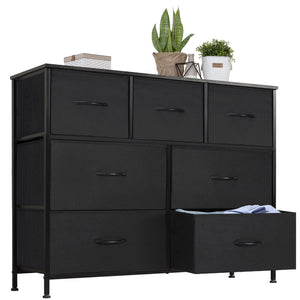 JOINSUN 7-Drawer Dresser, Fabric Storage Tower Organizer for Bedroom, Living Room