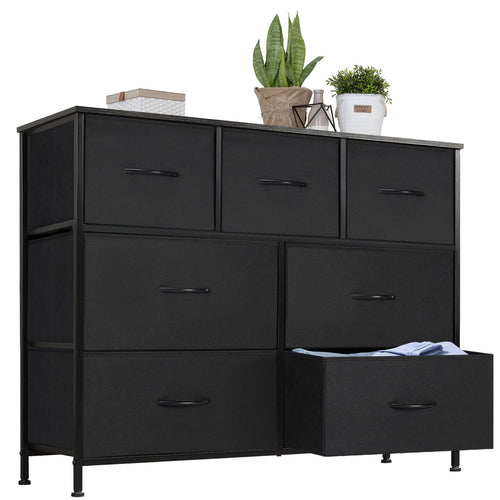 JOINSUN 7-Drawer Dresser, Fabric Storage Tower Organizer for Bedroom, Living Room