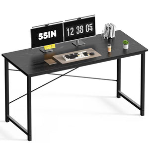 CONCETTA Computer Desk, Simple Writing Desk for Home Office, Small Gaming Desk for Bedroom, Compact Office Desk Table
