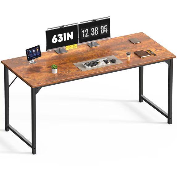 CONCETTA Computer Desk, Simple Writing Desk for Home Office, Small Gaming Desk for Bedroom, Compact Office Desk Table