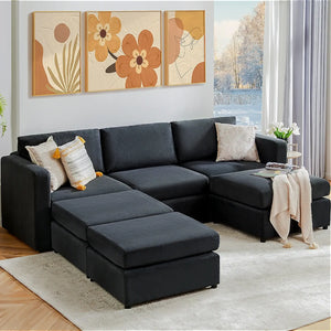 CONCETTA Convertible Sleeper Sofa Bed - Modular Sectional Sofa Set for Living Room, for office, living room, bedroom