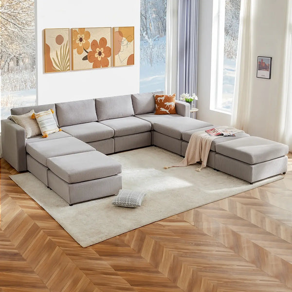 CONCETTA Convertible Sleeper Sofa Bed - Modular Sectional Sofa Set for Living Room, for office, living room, bedroom