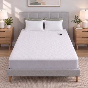 CONCETTA Heating Mattress Topper, 10 Heating Levels with Overheat Protection and Timing