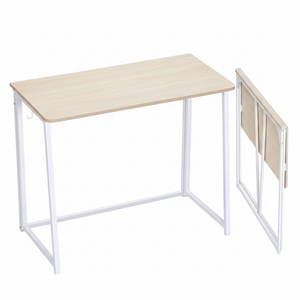 CONCETTA Lightweight Folding Desk 31.5", Space Saving Workstation, Portable Computer Table for Small Home Office & RV, Easy Set Up