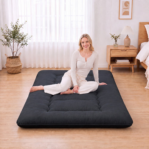 CONCETTA Memory Foam Futon Mattress,  Foldable Tatami Floor Mattress with Storage Bag