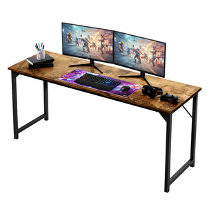 CONCETTA Computer Desk - 32/40/47/55/63 inch Student Kids Study Wooden Desk with Headphone Hook and Storage Bag for Bedroom, Living Room, Study Room