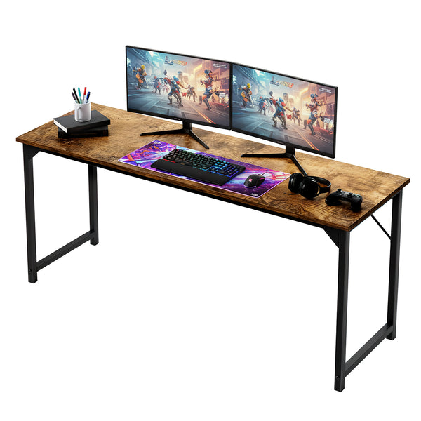 CONCETTA Computer Desk - 32/40/47/55/63 inch Student Kids Study Wooden Desk with Headphone Hook and Storage Bag for Bedroom, Living Room, Study Room